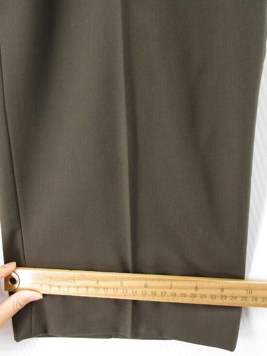 Hart Schaffner Marx Pants 46L Wool Performance Comfort Chicago Fit NEW - Picture 8 of 13